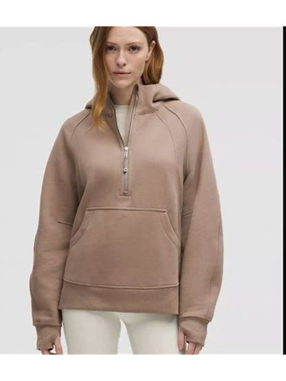 Lululemon Athletica Tops | Lululemon Scuba Oversized Half-Zip Hoodie XL XXL